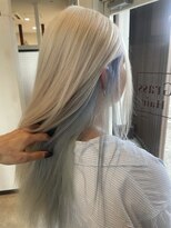 グラスヘア 石垣店(Grass Hair)&nbsp;ホワイト×ベビーブルー