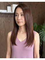 零秒女髪 千里丘店&nbsp;上品で艶やかな大人女性向け美髪ロングヘア髪質改善艶髪艶感