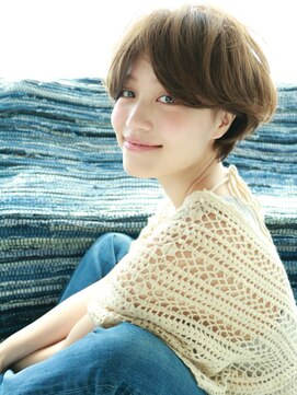 ナヌーク シブヤ(nanuk shibuya) 【nanuk】春夏大人気◇グレージュカラー×フェミニンショート