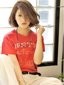 ドロップ(drop) 簡単スタイリングニュアンスボブ