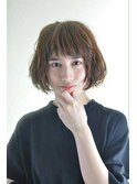 やわらか大人ボブ
