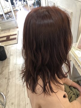 ハグエヴェック(HUG AVEC) ピンクベージュカラー