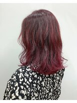 エイム ヘアメイク 横川店(eim HAIR MAKE) 個性派☆深みred