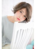 クール＆リラクシーな前下がりマッシュb
