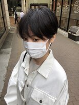 ワンバイワンクラッカ(one by one CLACCA)&nbsp;マスクにも馴染む 大人前髪ショート