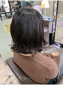 切りっぱなしボブ