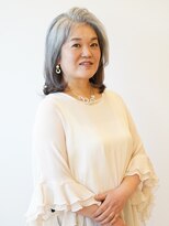 えがお美容室&nbsp;【えがお美容室】40代50代に人気◎ミディアムスタイル