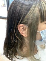 ヘアーデザイン ジュモク(Hair Design Jumoku)&nbsp;フェイスラインインナーカラー