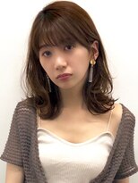 ロンド レグリーズ 立川(Lond leglise)&nbsp;ミディアムレイヤー/韓国レイヤー/グレージュ/顔周り/ベージュ