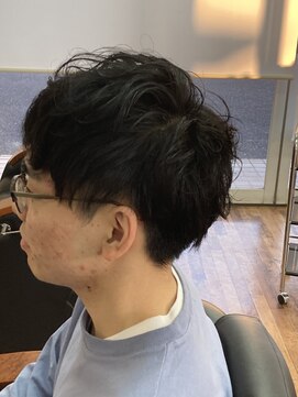 ビービーハウス(B.B house) ツーブロック　パーマ