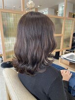 アドラーブル 長岡リップス旭岡店(adorable)&nbsp;波ウェーブ×グレージュ×10代20代