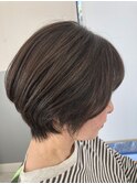 面長も気にならない！大人ショート☆