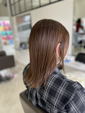 ミングルクラーロヘアー(MINGLE CLARO hair) 髪質改善カラー