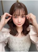 *20代30代40代◎小顔無造作カールボブディセミディ