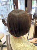 ブランシェ 名鉄小幡駅前店&nbsp;ナチュラルグレージュボブスタイル