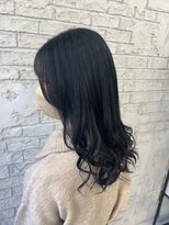 プライズ 池袋店(prize)&nbsp;艶カラーケアカラーワンカラーブルーブラック池袋