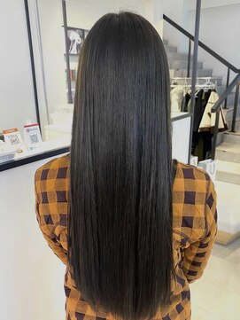 ゼスト パーク(ZEST PARK) 髪質改善 酸性ストレート オリーブグレージュ 吉祥寺 宮坂