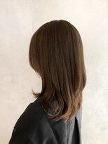 アイディール 心斎橋店(:ideal) ミディアムレイヤーに、秋のグレージュカラー