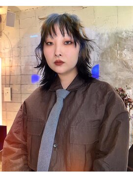 ハコ プラス(HACO+) ウルフ　ケアブリーチ　デザインカラー