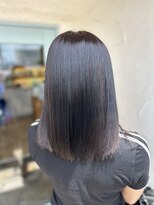 スカイ(SKY)&nbsp;髪質改善縮毛矯正韓国風レイヤーカットダブルカラーベージュ