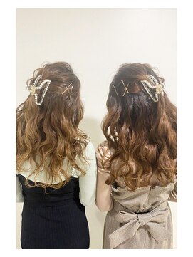 セットサロン ココ ☆お揃いヘアセット☆