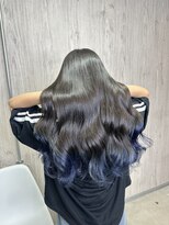 ロイオブジゼル(roi of GiseL)&nbsp;エンドカラー　裾カラーダブルカラーインナーカラーケアブリーチ