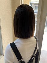 ジェリカヘアー サンフラワー通り(Jlica hair)&nbsp;ぱつっとボブ×縮毛矯正