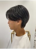 メンズカット センターパート 福井美容室