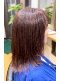 セミロングスタイル
