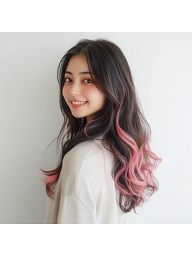 アトリエ エテ バイ ニココ スエヒロドオリ(atelier ete by nicoco suehirodori) ハイライト 毛先カラー