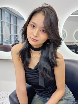 スティーロ 渋谷(Steelo) steelo 海外風レイヤー×グレージュ