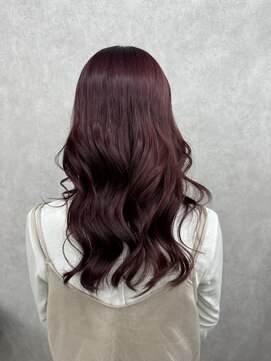 アン ブリーチ 大宮駅東口店(UN BLEACH) ワインレッドカラー♪