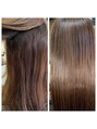 プライベートサロン フェディス(private salon Fedis)&nbsp;プレミアムストレート施術例　髪質改善/縮毛矯正/トリートメント