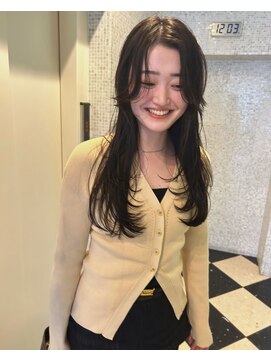 ラパンセヴェール(LA PENSEE VERT) 顔まわりレイヤー、レイヤーカット