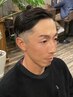 【ご新規様限定】メンズカット＋極上シェービング＋セット伝授 ￥9,500→8,000