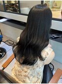 韓国スタイル/黒髪ロング/艶髪