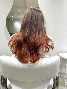 サビィ(Sabby) グラデーションカラー/オレンジ/ピンク/氏川洸希/多摩センター