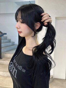 ゼスト パーク(ZEST PARK) ウェーブミディアム韓国ヘア