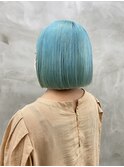 ペールブルーボブ