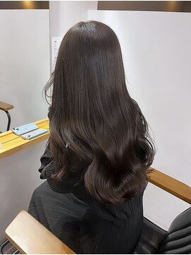 ヌープヘアーアイス(NUUP.hair ici) ゆるふわ大人可愛い♪20代30代ロングパーマグレージュ