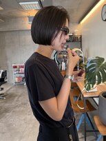 ナループロア ルームー(Nalu pu loa ROOMOO)&nbsp;ミニボブ/ショートボブ/黒髪ボブ