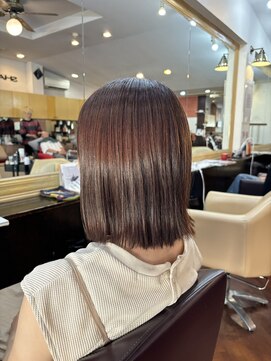 シャンプーボーイアネックス(SHAMPOO BOY Annex) 大人可愛いボブ20代30代40代セミロング◎長崎/佐世保