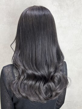 ルノン(LUNON) 暗めカラーグランマッシュデザインカラーフェイスフレーミング