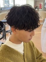 ビカム 名駅(become) 【緩め波巻きマッシュ】メンズ刈り上げスパイラルツイスト名古屋