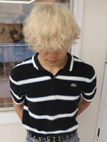 メンズペレ 渋谷(MEN'S PELE)&nbsp;MEN’S HAIR/ブルーブラック/フェザーパーマ/渋谷