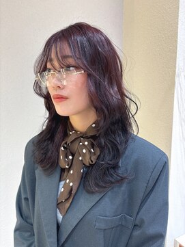 ロンド アンブル 四条烏丸(Lond ambre) ブリーチ/グレージュ/顔周り/レイヤーカット