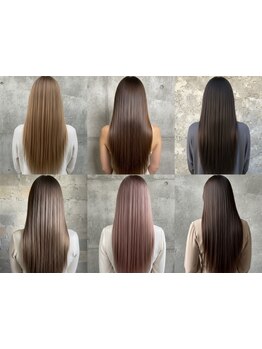 自然にまとまる、ワンランク上のストレートヘアに[新宿/新宿駅/縮毛矯正/酸性ストレート/顔周りカット]