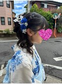 浴衣ヘアセット