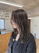 シー(see)&nbsp;レイヤーカット＊透け感カラー