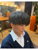 ビハインドザカーテン(BEHIND THE CURTAIN)&nbsp;【初めての方にオススメ】緩め波巻きパーマ